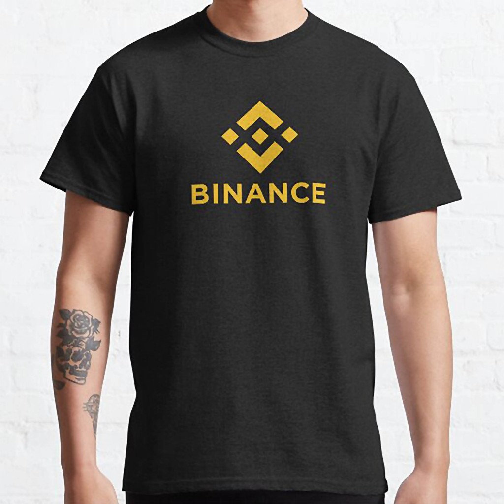 Binance BINB Logo Premium Grade 100% Cotton T-Shirt