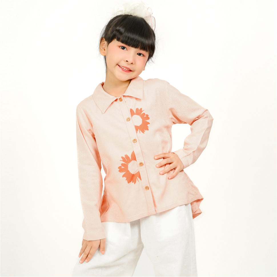 เสื้อ Cressida เด็กผู้หญิง สีชมพู - UB400N