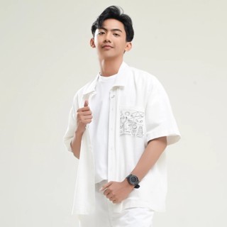 KEMEJA Rabbani - Kemko Hiro Eunoia Short Sleeve Koko Shirt