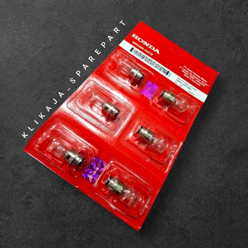 [HONDA] FRONT BULB / GRAND / BEAT / VARIO / SCOOPY / SUPRA / REVO / SPACY / 12V.25/25W / 34901-KFV-B