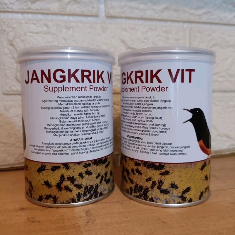 CRICKET VIT CRICKET FEED FOR SINGING BIRDS CLEANS POISON IN CRICKETS อาหารนกพิเศษสําหรับนกกางเขน rob