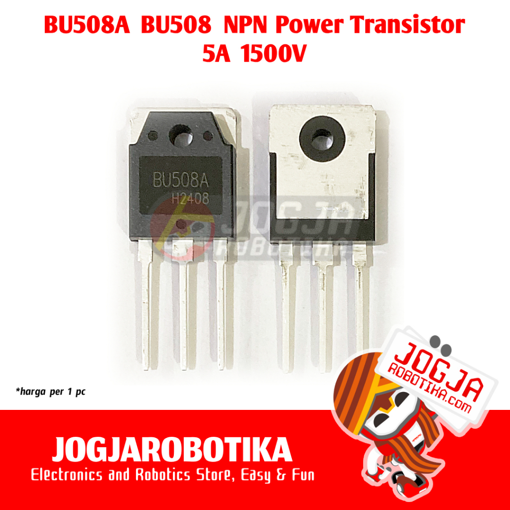 BU508A BU508 TO-3P HIGH VOLTAGE FAST-SWITCHING NPN POWER ทรานซิสเตอร์