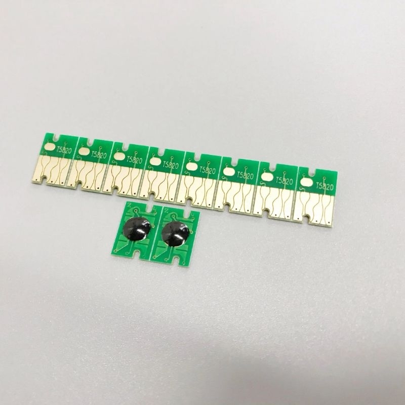 ชิปกล่องบํารุงรักษา Epson T5820 D700 D830 ถังรีเซ็ต T3070 T5000