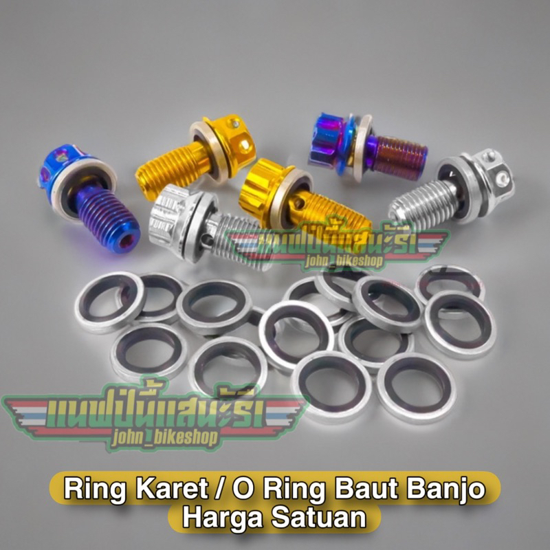 Probolt O แหวนยาง Bolt Banjo Caliper ท่อเบรกหลักราคาหน่วยเบรค