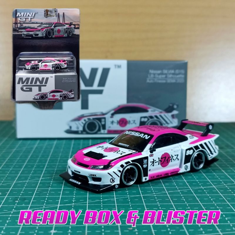 Mini GT 781 Nissan Silvia S15 LB-Super Silhouette Auto Finese SENMA 2023