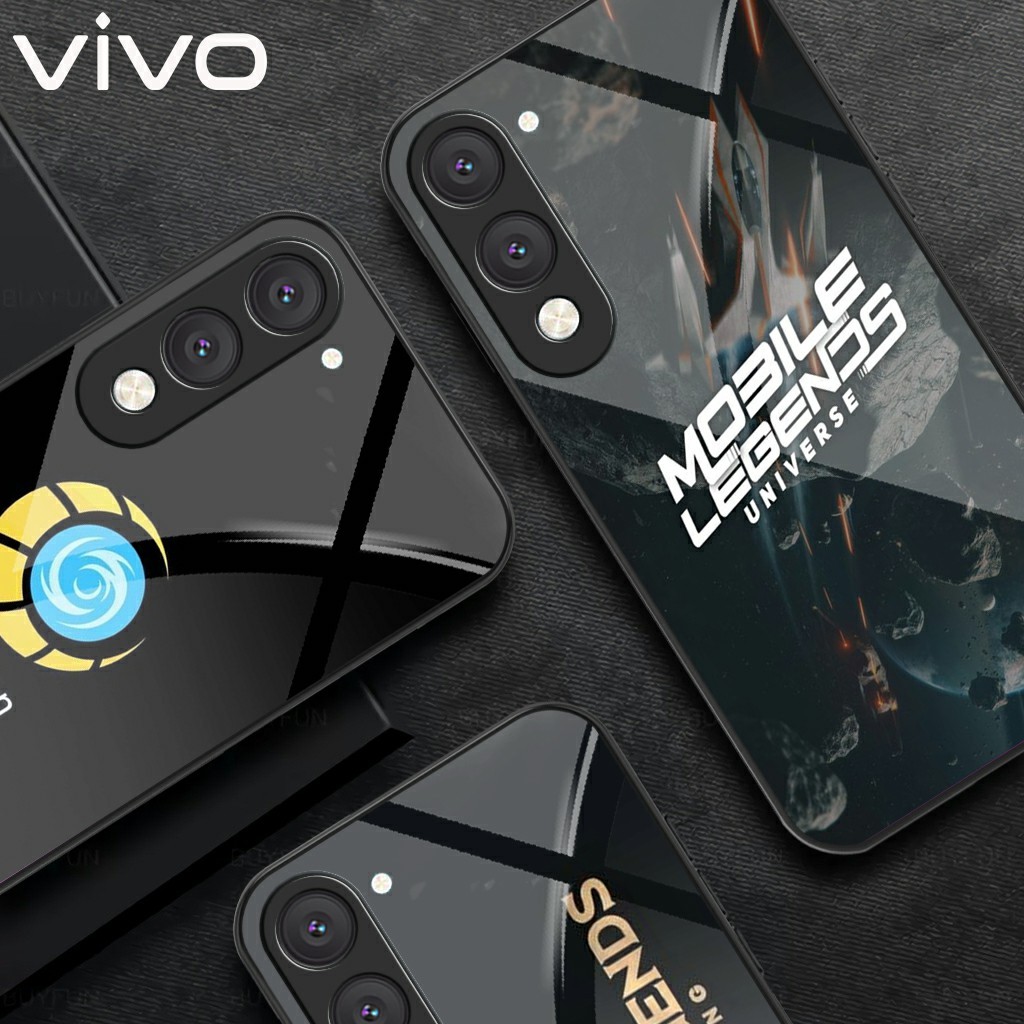 Softcase Glass Case Vivo Y04 4G ล่าสุด 2025 Vivo Y04 4G เคสมือถือ - อุปกรณ์โทรศัพท์มือถือ - Vivo Y04