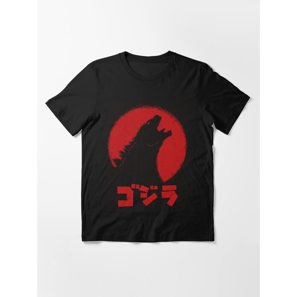 เสื้อยืด Gozilla Kaiju king of monsters Essential