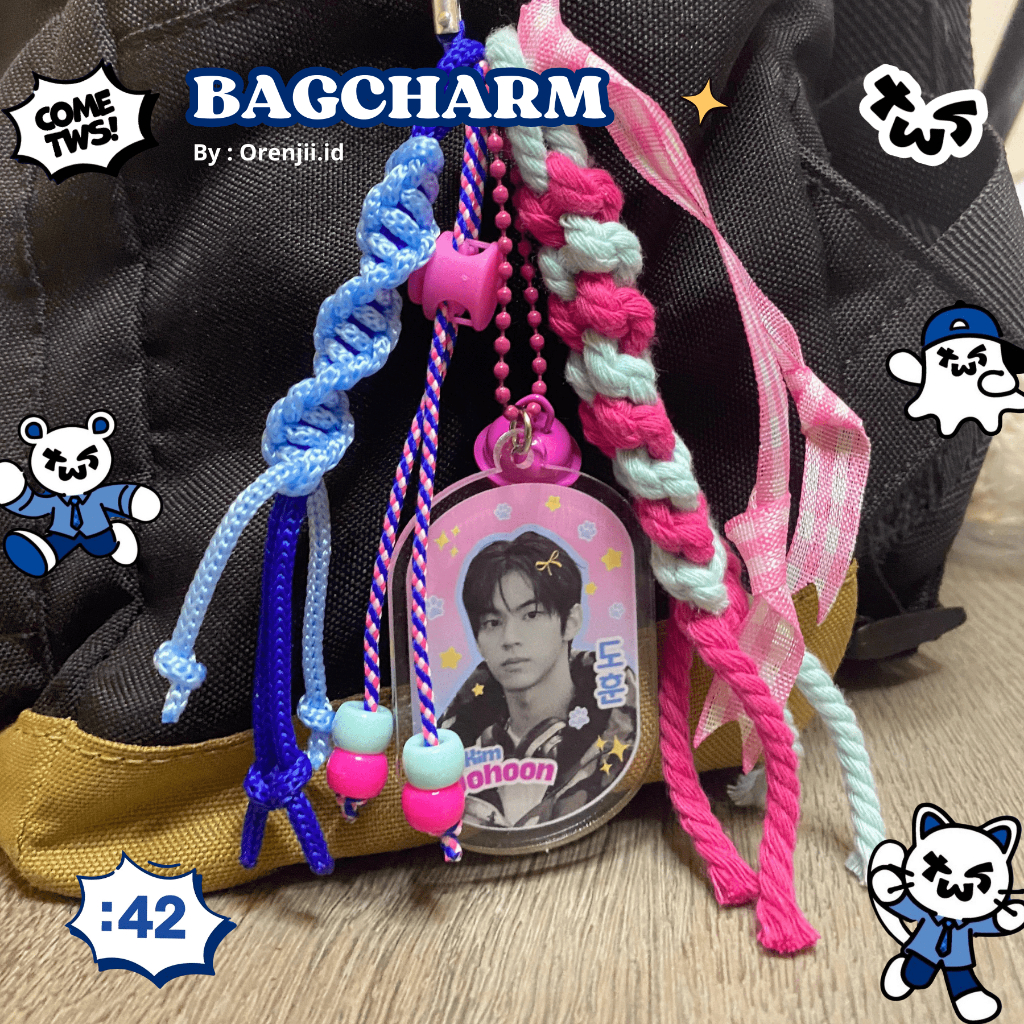 GANTUNGAN [READY] Bagcharm TWS Kpop / พวงกุญแจ TWS / พวงกุญแจ TWS / TWS Pledis / TWS Merch