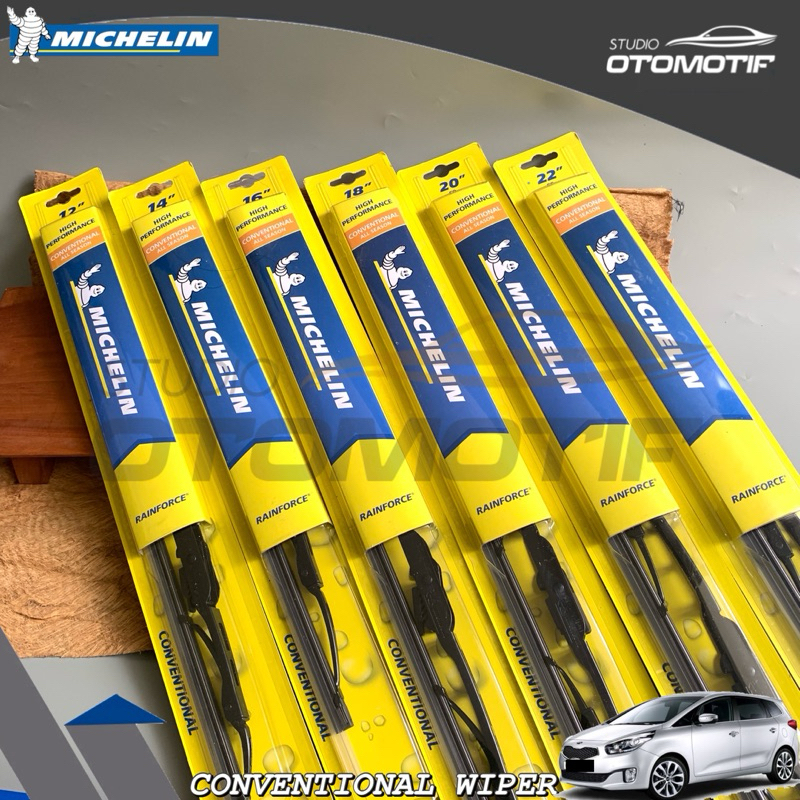 ที่ปัดน้ําฝน CARENS GEN3 2013-2021 26-26 Michelin Conventional ที่ปัดน้ําฝนกระจกหน้ารถ