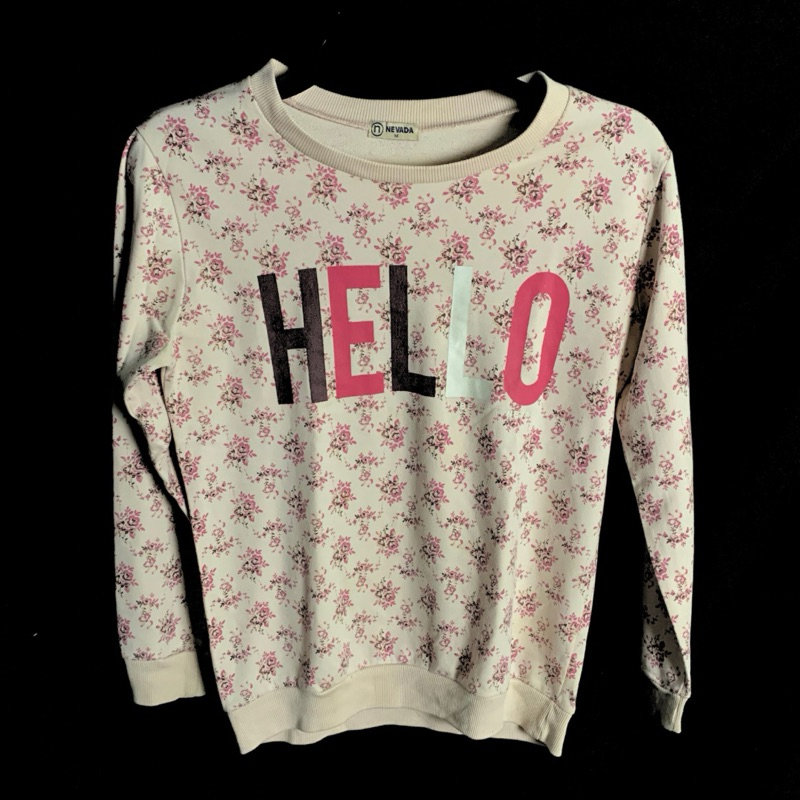 Nevada Nevada Nevada | เนวาด้า คอกลม ไซส์ M | เสื้อกันหนาว Nevada Crewneck | เสื้อกันหนาวเนวาดา | เส