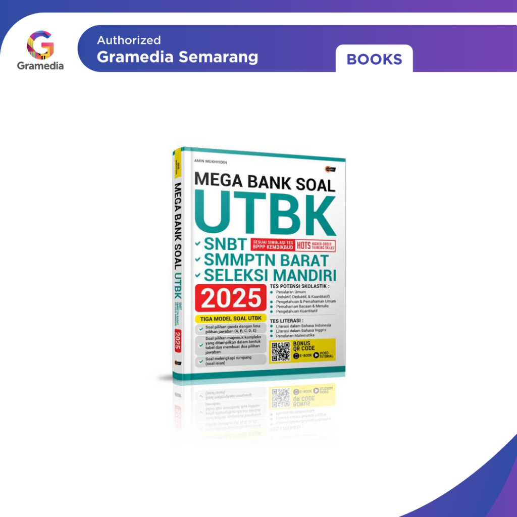 Gramedia - Mega Book Question Bank UTBK 2025