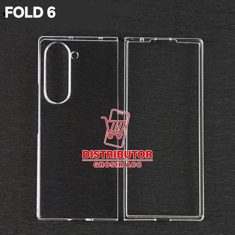 CLEAR HARDCASE CASE CLEAR CASE SAMSUNG Z FOLD 1 SAMSUNG Z FOLD 3 SAMSUNG Z FOLD 4 SAMSUNG Z FOLD 5 S