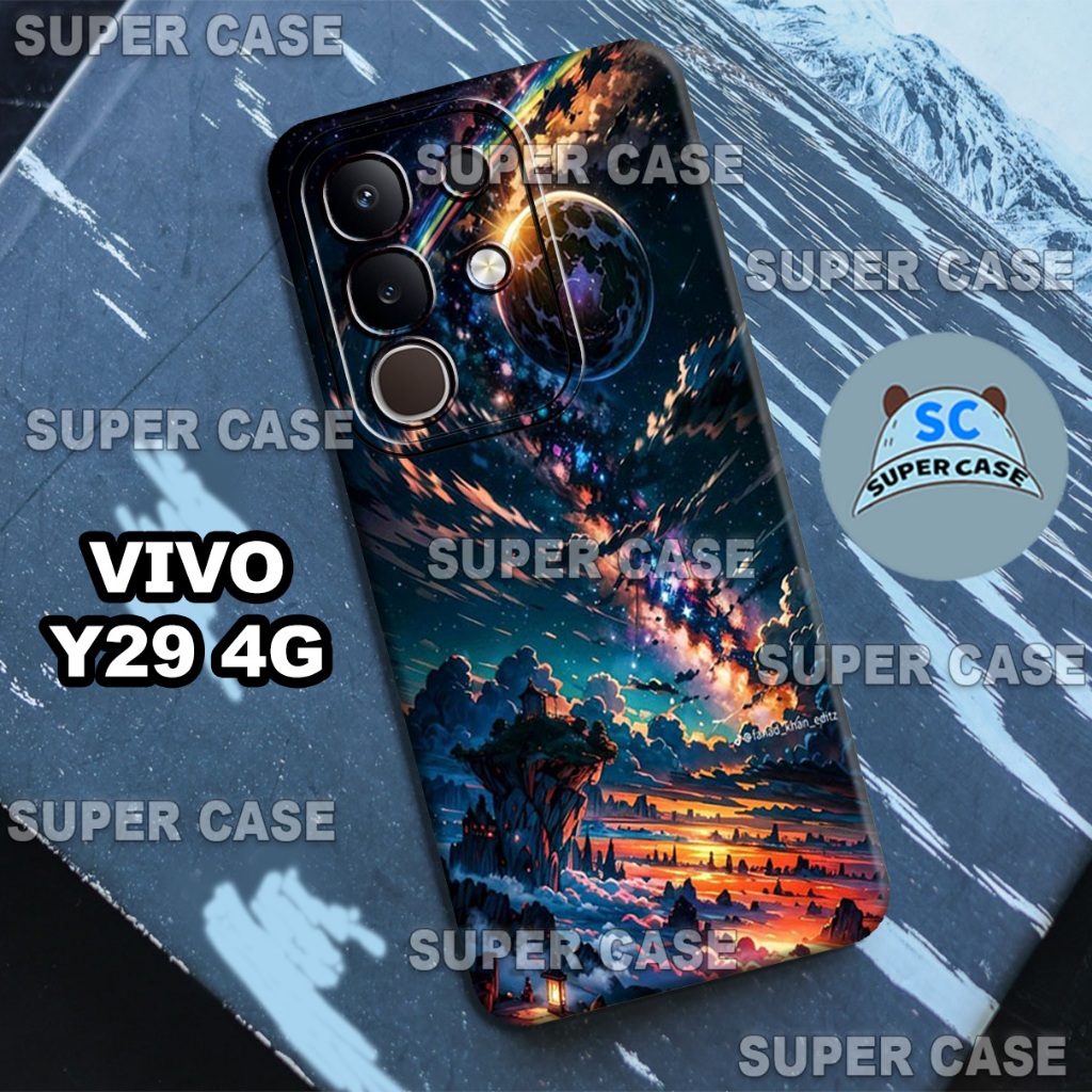 (Q18) Procamera Softcase สําหรับ VIVO Y29 4G HP ใหม่ล่าสุด | สกายมูฟ | VIVO Y29 4G I Casing VIVO Y29