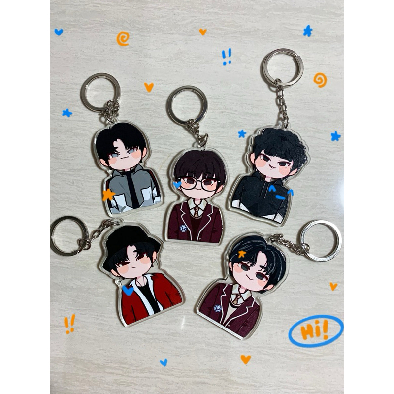 พวงกุญแจ STUDY GROUP FANMADE FREE PIN BADGE