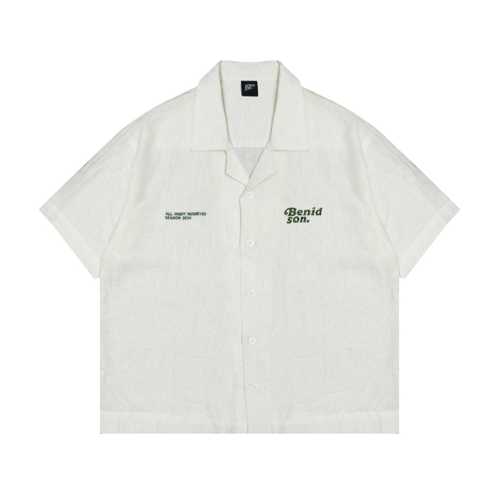 KEMEJA Benidson Short Sleeve Boxy Shirt Cuban Bowling Boxy Taciturn