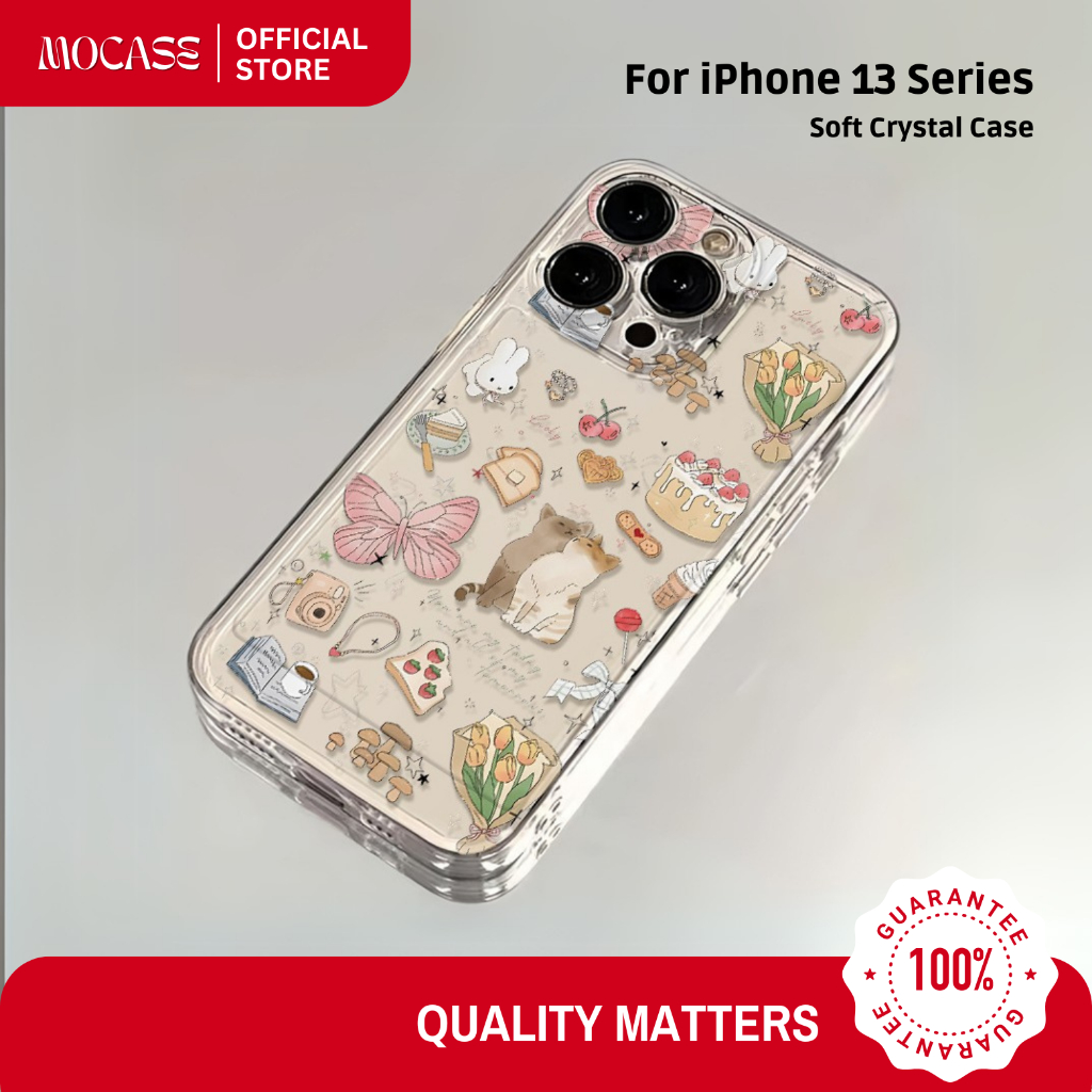 MOCASE Soft Crystal Case - Ethereal Garden | เคส IPhone 13 Pro Max Promax