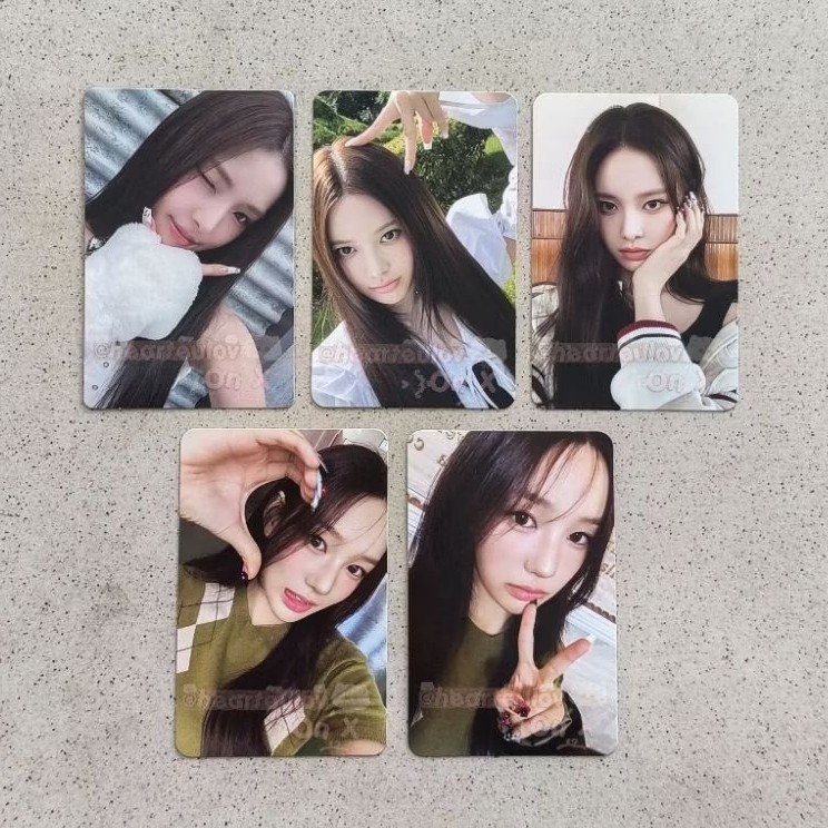 [อย่างเป็นทางการ] Photocard Izna Iz Na Naya Nemo Trading Card Olive Young Mai Jeemin Jiyoon Koko Sar