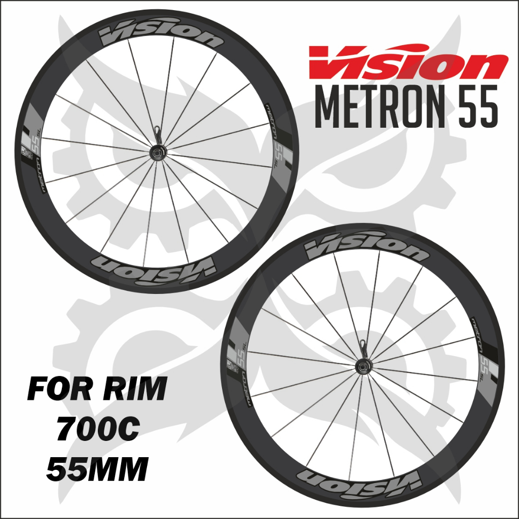 สติ๊กเกอร์รูปลอกขอบวิสัยทัศน์ Metron 55 SL