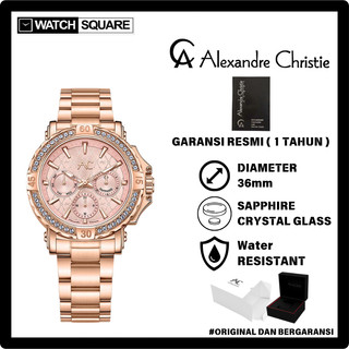Jam tangan wanita Alexandre Christie AC-9205