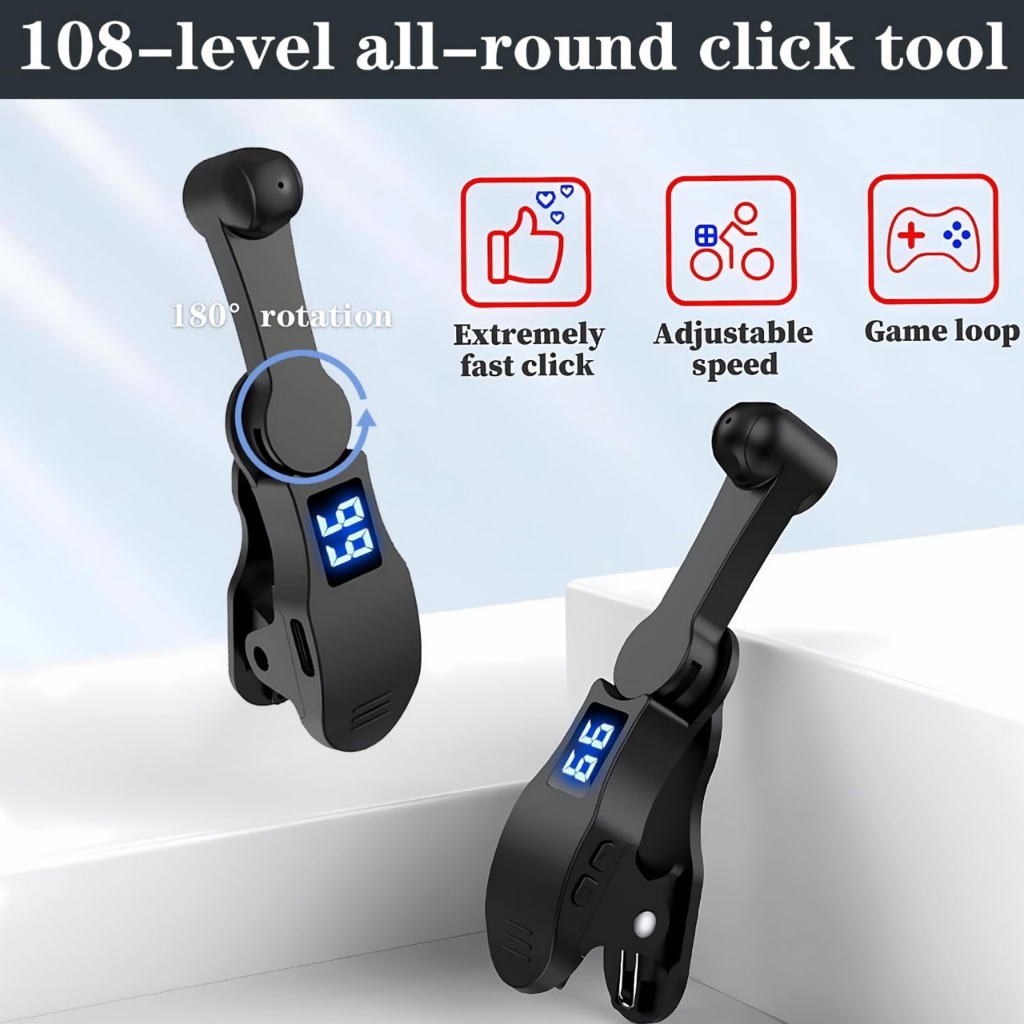 LAYAR Auto Clicker Display B-02 Screen Tap Tool for Smart Phone Multifunctional Mobile Phone Screen 