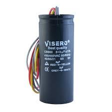 MESIN ตัวเก็บประจุเครื่องซักผ้า 4 สาย CBB60 4uf+10uf 4uf+12uf 5uf+ 12uf 6uf+12uf +5% 50/60hz 450VAC