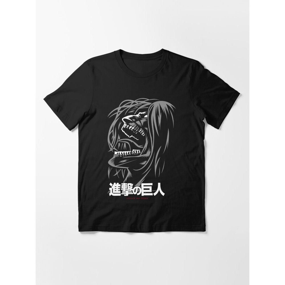 AOT Titan Yeager Eren the founder Essential T-Shirt เสื้อยืดอนิเมะ