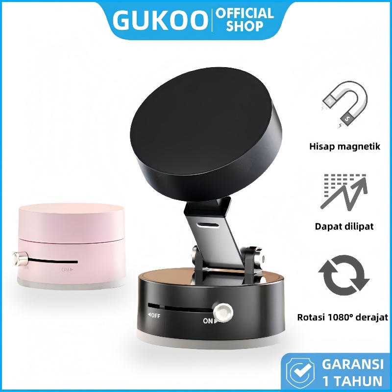HP Souyoun - GUKOO MAGNETIC PHONE HOLDER 1 SECOND + 360 ROTATION สามารถพับ &