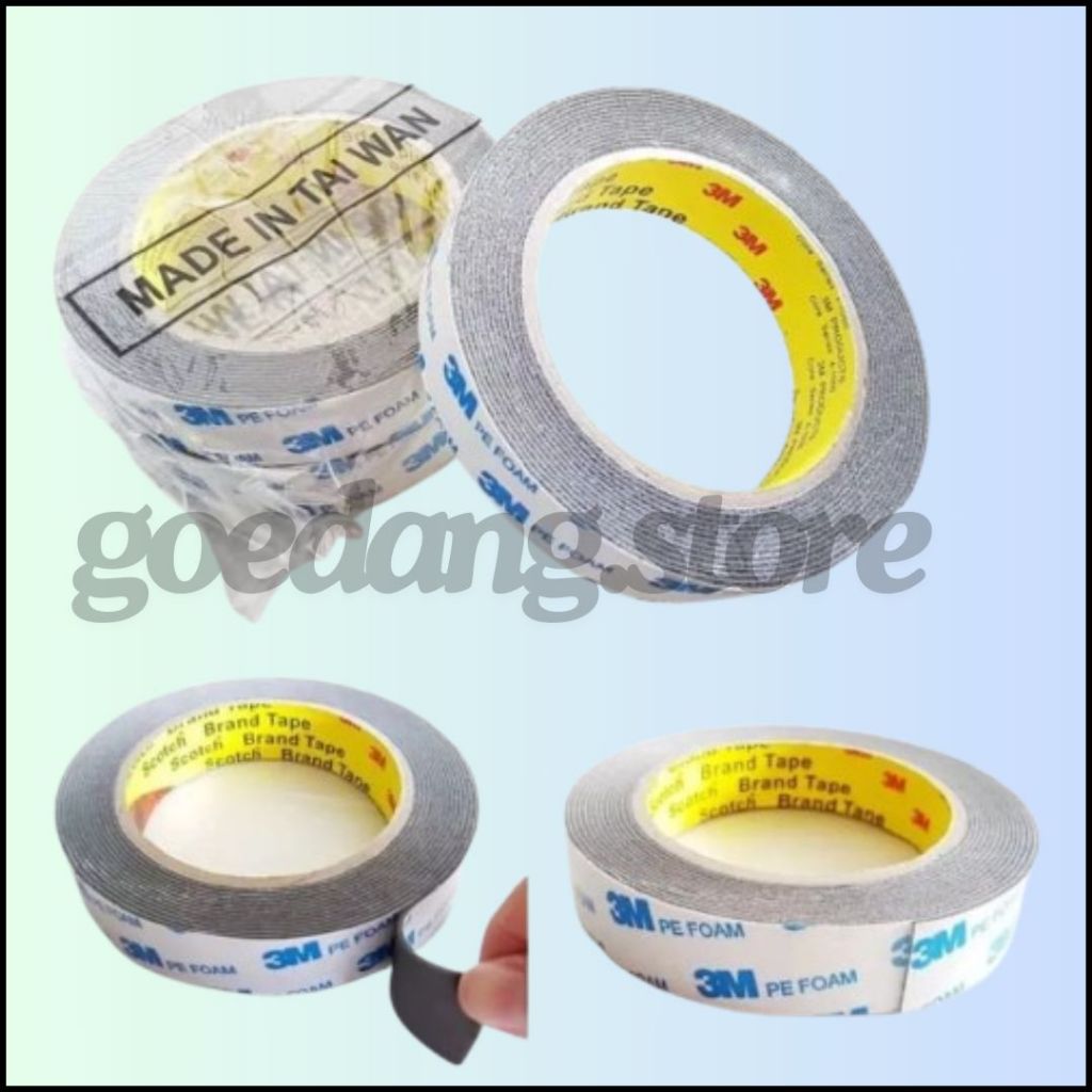 Double Tape 3m Pe Foam / BB Foam Tape 23mm X 4.5 M