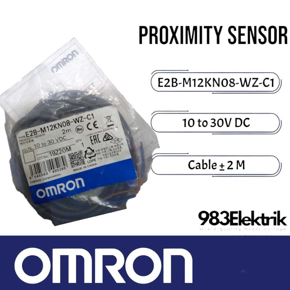OMRON Proximity Sensor E2B-M12KN08-WZ-C1