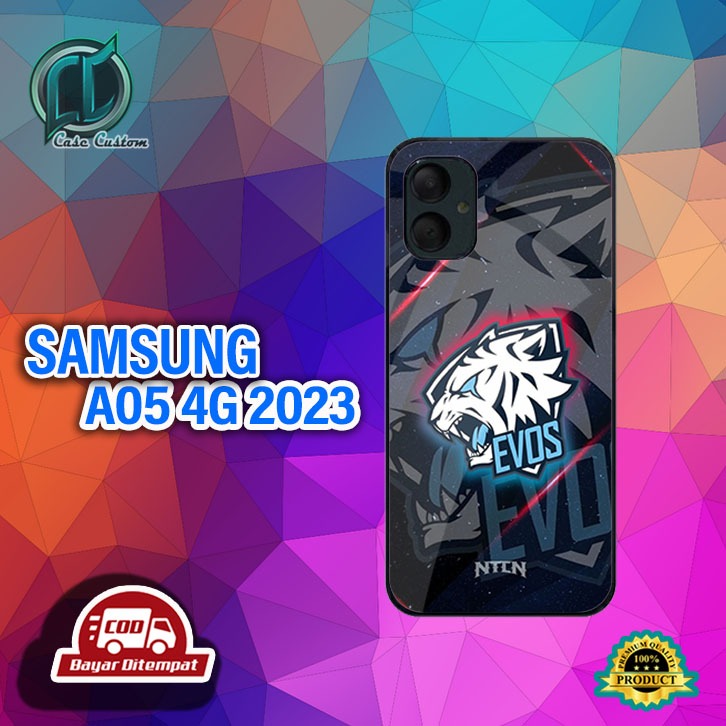 เคส SAMSUNG A05 4G 2023 ใช้ได้กับโทรศัพท์ทุกประเภท ยัง [EVOS Motif] _เคสเงาล่าสุด _เคสแบบกําหนดเอง_H