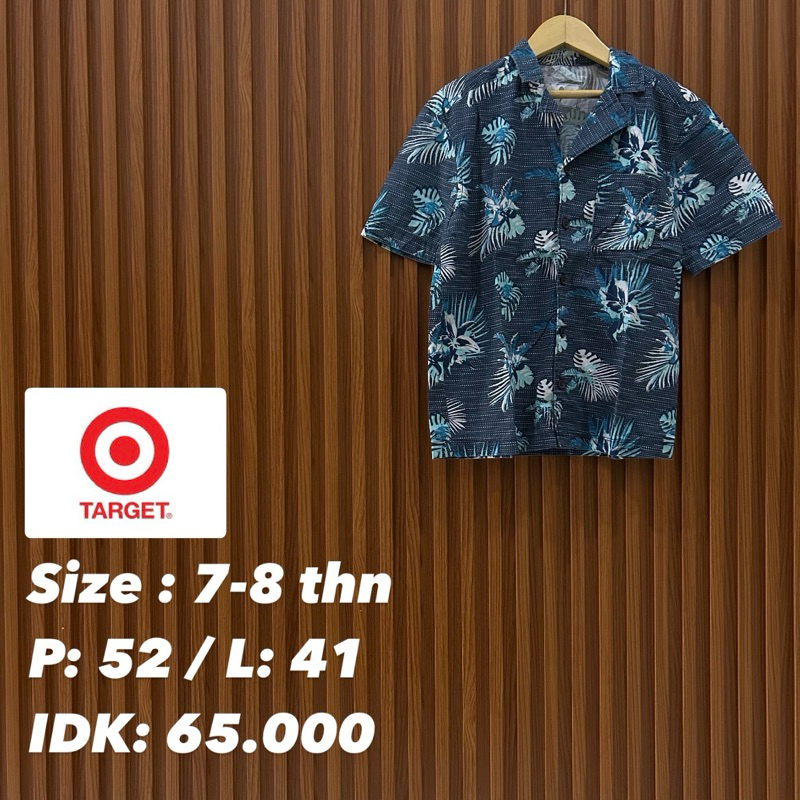 เคมีจา เสื้อคอปกเปิดเด็ก ขนาดเป้า 7-8 ปี || เสื้อผ้า EID