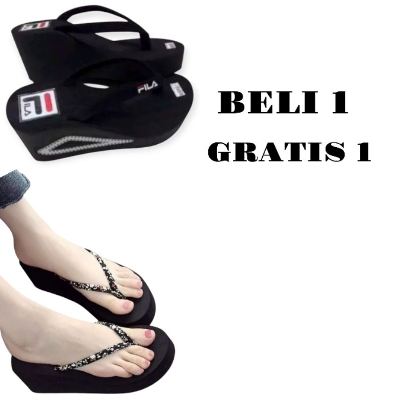 รองเท้าแตะ WEDGE ผู้หญิง BUY ONE GET ONE FREE