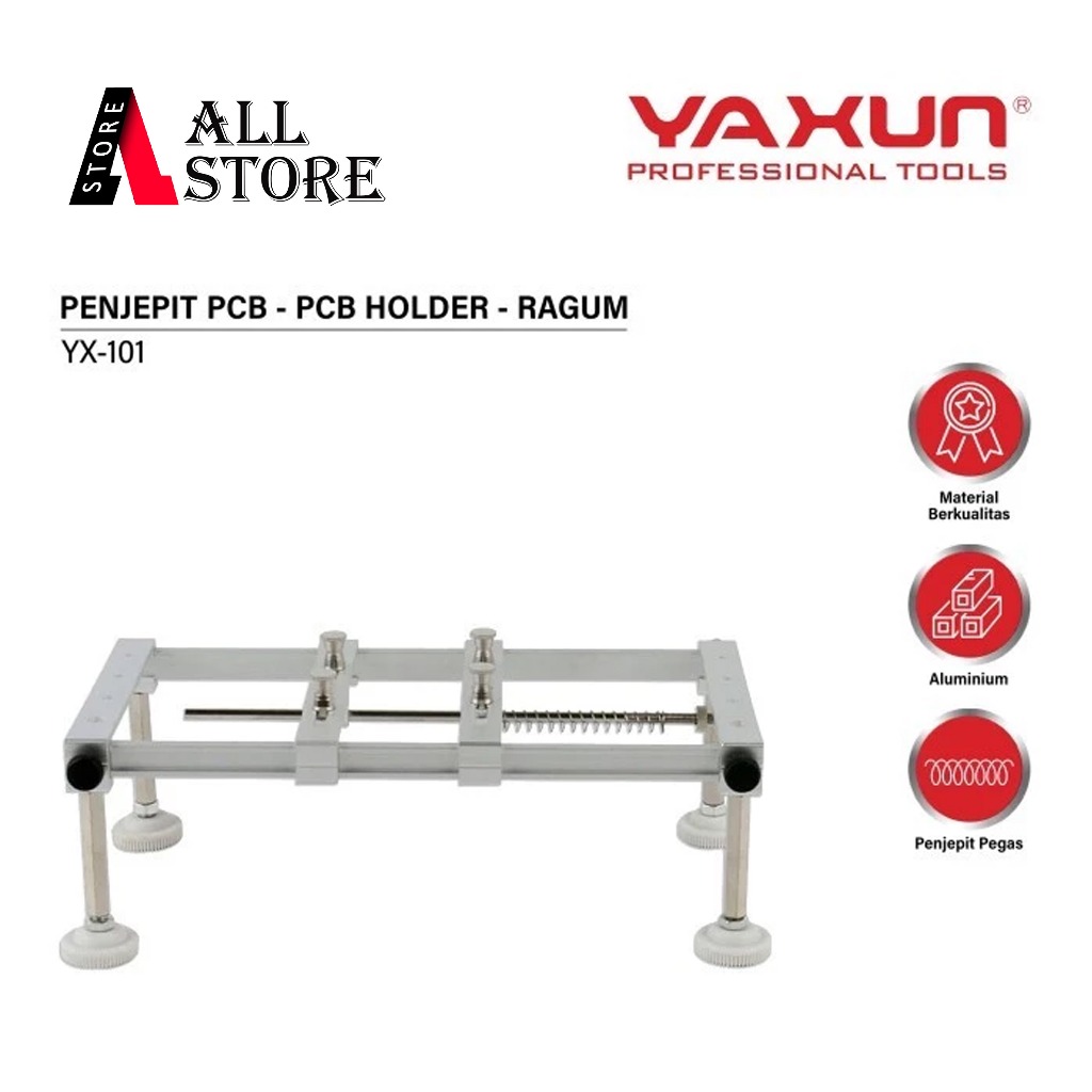 YAXUN YX-101 PCB Holder/PCB Clamp/แคลมป์มัลติฟังก์ชั่นสําหรับถือ PCB Universal PCB Stand Supportor O