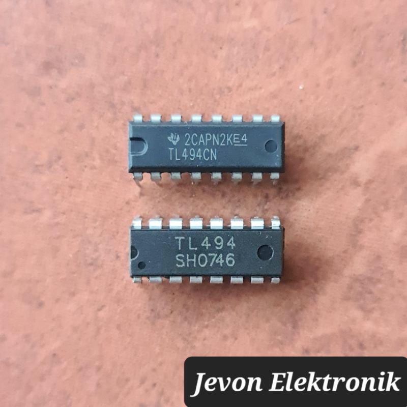 IC TL494 Original Texas ทรานซิสเตอร์อินเวอร์เตอร์วงจรควบคุม TL 494 CN Original TL494CN