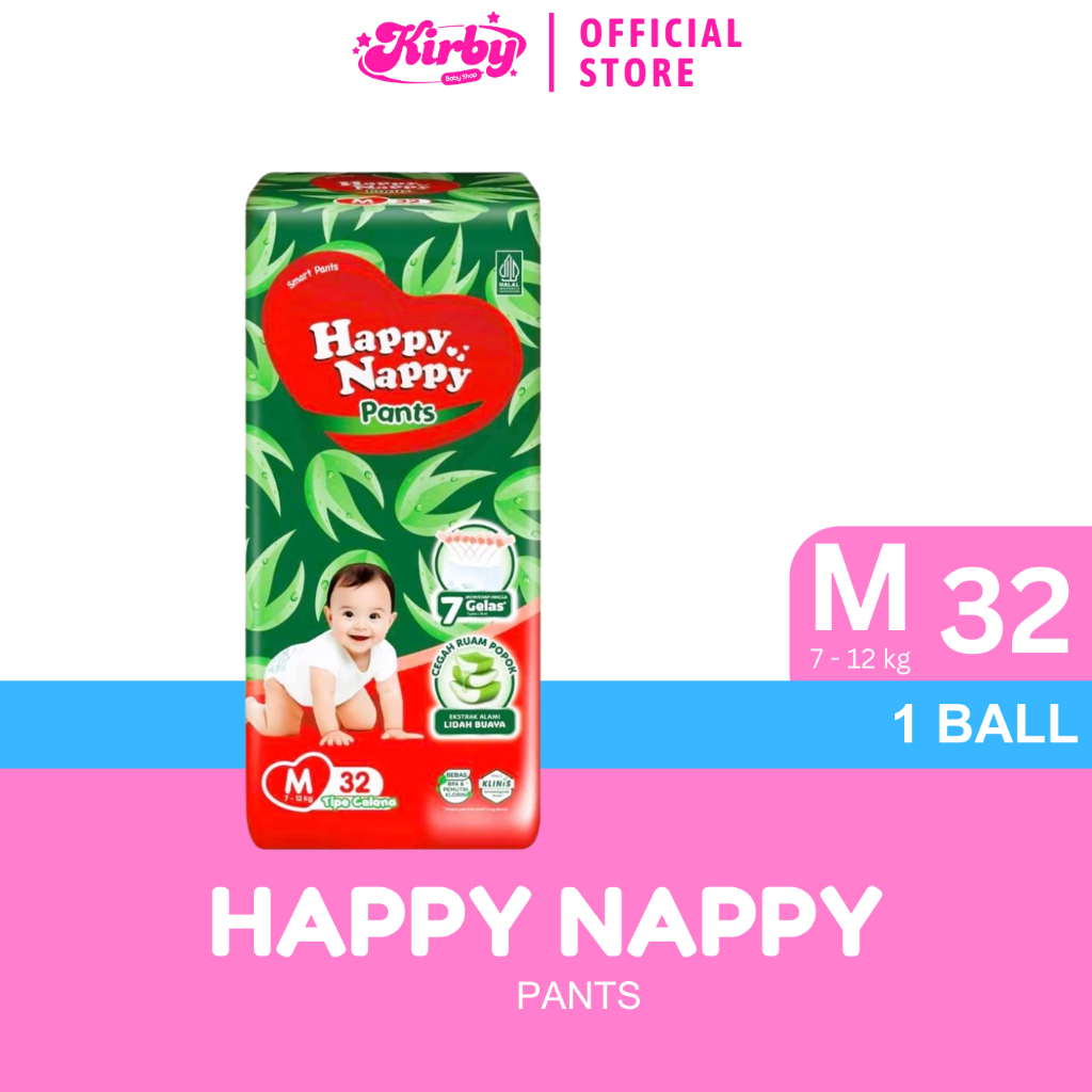 KIRBY - Happy Nappy Smart Pants M 32 1 Ball