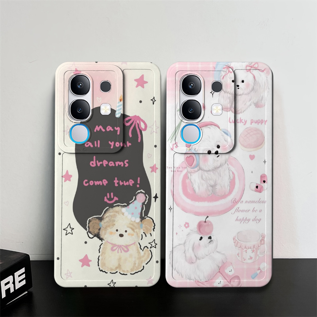 HP Vivo Y29 4G/5G เคสโทรศัพท์ READY V30/ PRO V29/E Y28 Y27 Y17S SoftCase ยืดหยุ่น Procamera ล่าสุด20