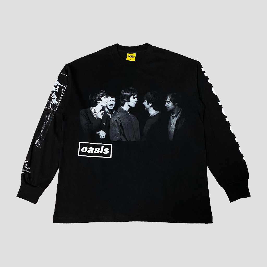 เสื้อยืด แขนยาว Cls OASIS LIVE FOREVER