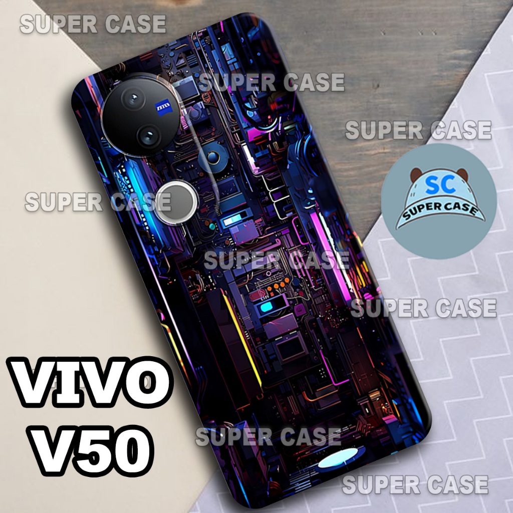 (Q1) Procamera Softcase สําหรับ VIVO V50 HP ใหม่ล่าสุด | AESTHETIC MOTIF | เคส VIVO V50 | เคส VIVO V