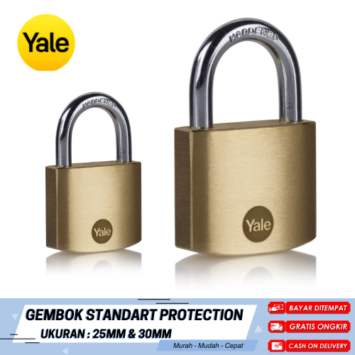 YALE กุญแจป้องกันมาตรฐาน กุญแจกันขโมย ขนาด 25mm & 30mm YALE