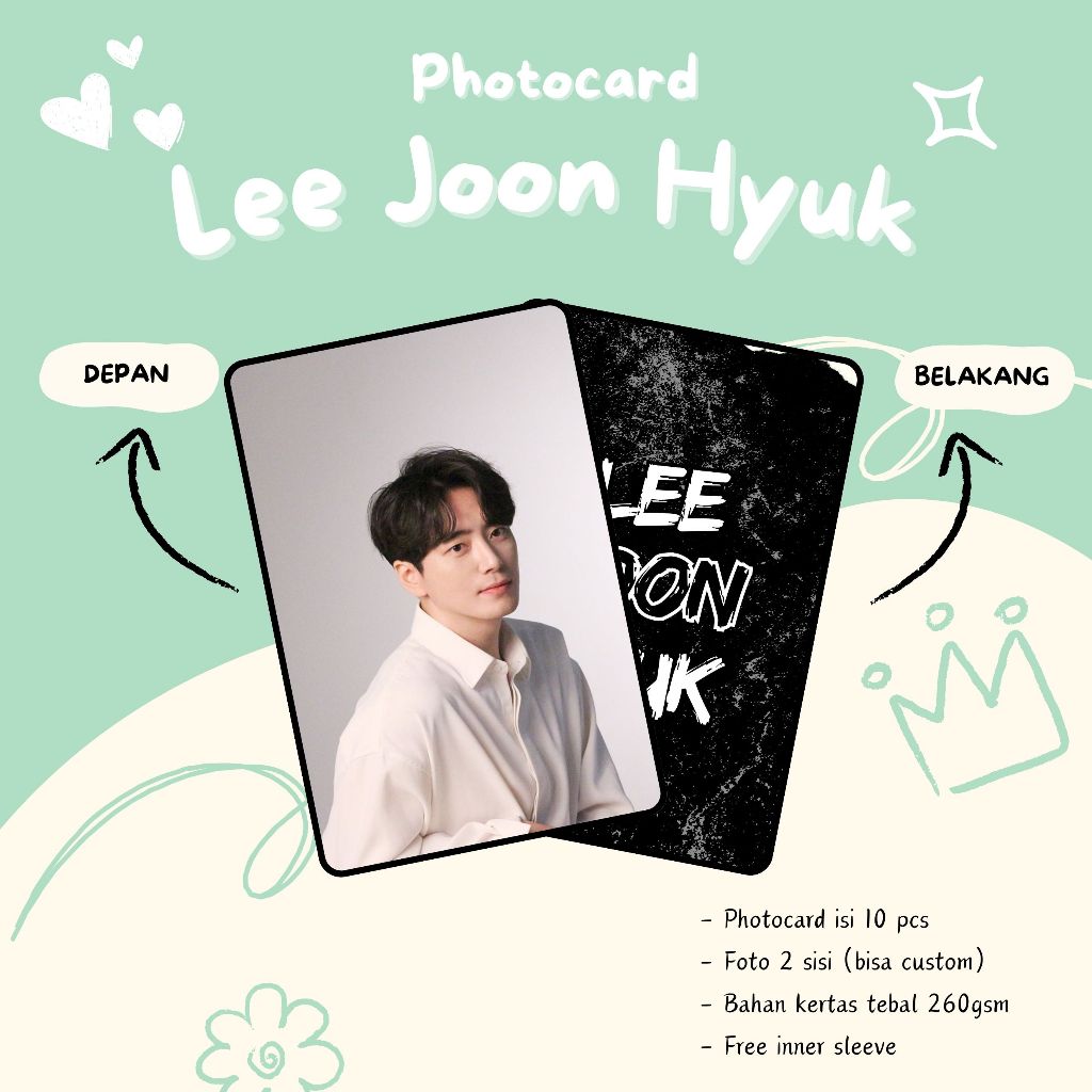 (10 ชิ้น) LEE JOON HYUK PHOTOCARDS