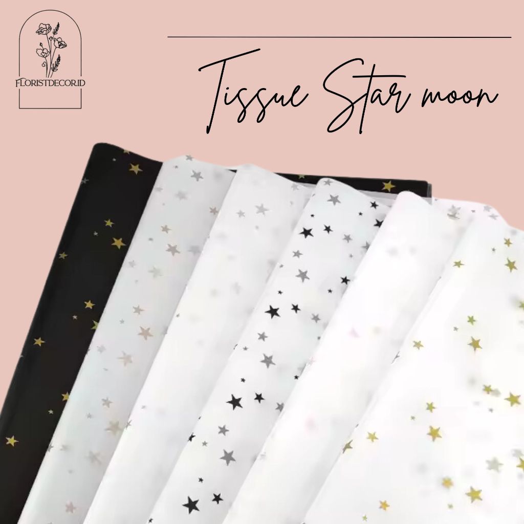 THIN TISSUE PAPER / TISSUE FLOWER PAPER / TISSUE BOUQUET / กระดาษ CELLOPHANE / กระดาษ TISSU