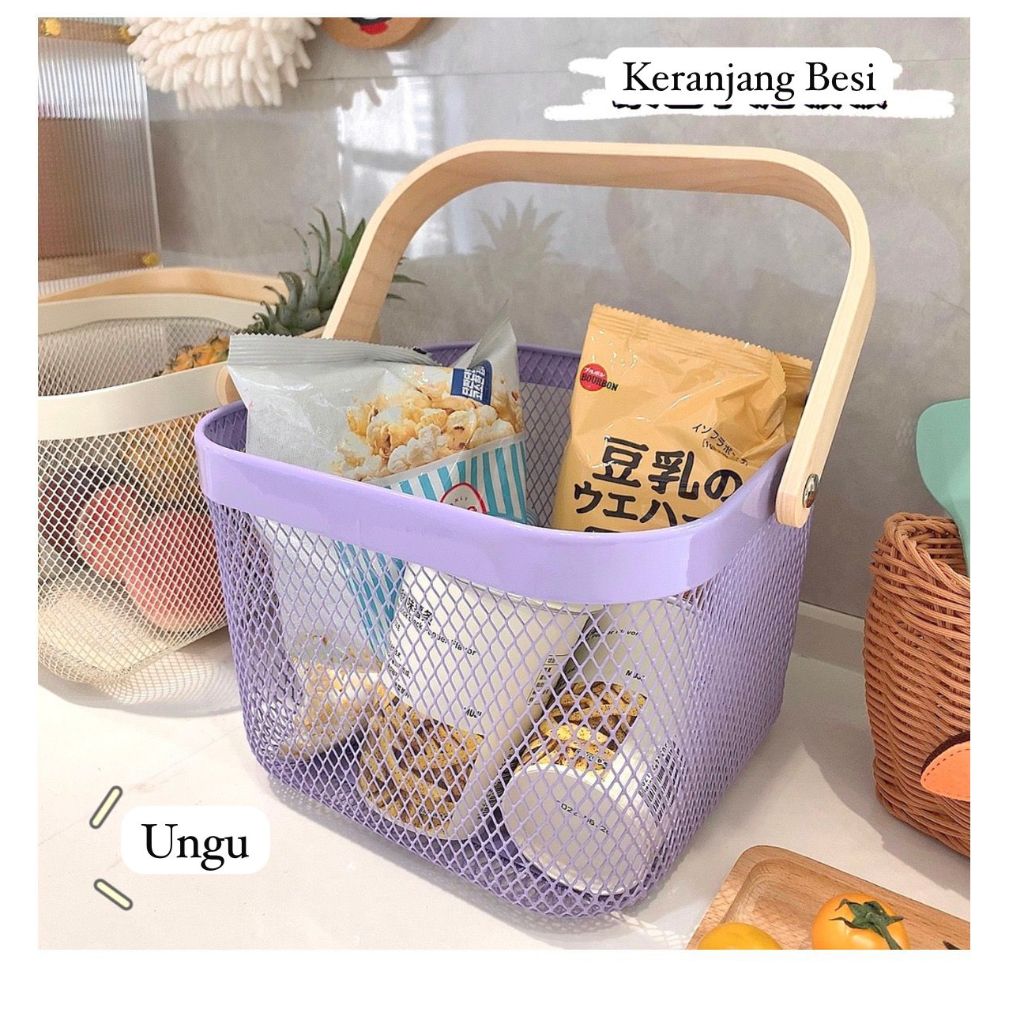 HJK [MS] Aesthetic Fruit Basket Soap Basket ตะกร้าอเนกประสงค์