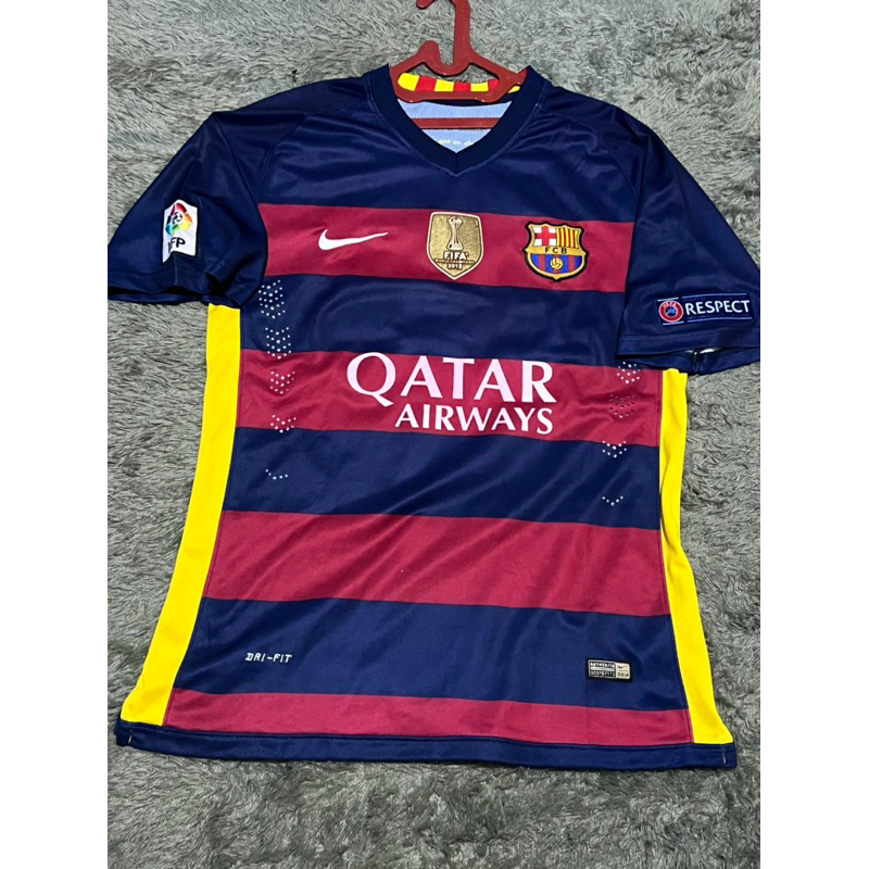 BARCELONA HOME JERSEY 2015/2016 ISSUE