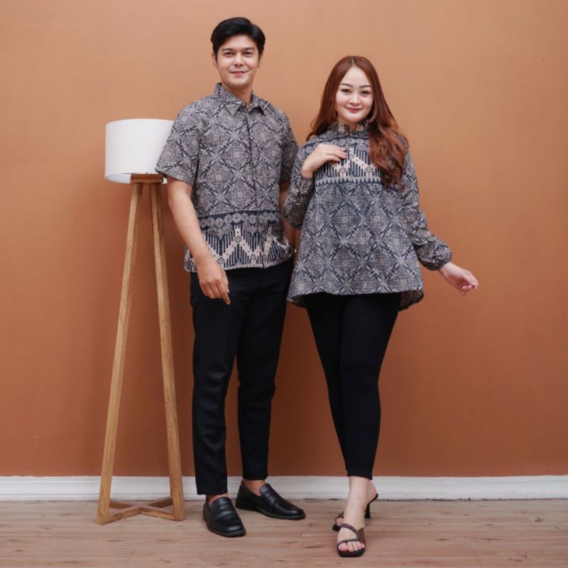 AMANDA MONALISA MODERN WOMENS BATIK CLOTHES_Batik Couple M, L, XL ของแท้จาก PEKALONGAN