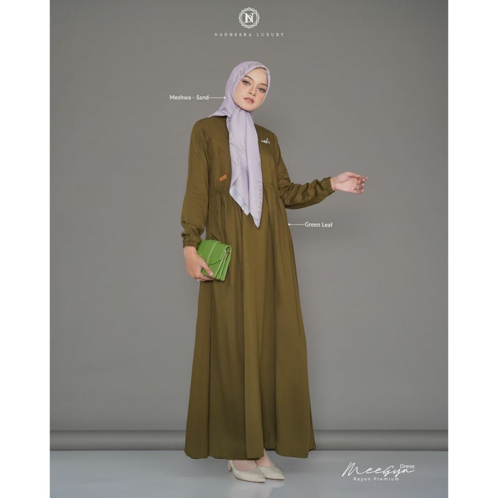 NEWEST DRESS // MEEGYN DRESS NADHEERA LUXURY // NADHEERA LUXURY // เดรสใหม่ล่าสุด // เดรสธรรมดา // เ