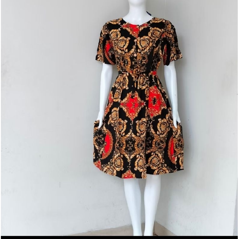 JESS JESS JESS || ใหม่ล่าสุด SIMANIS KUDA MAS DRESS LD 100-110/ SIMANIS