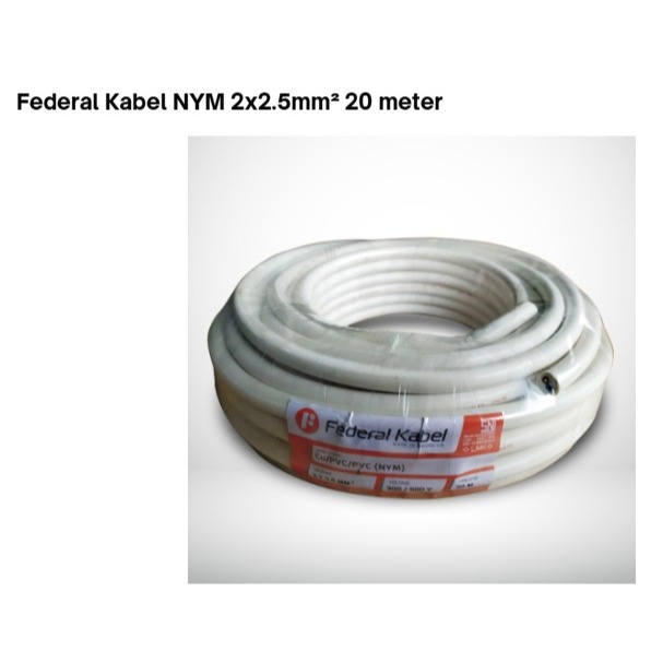 Federal NYM 2x2.5 @20 เมตร