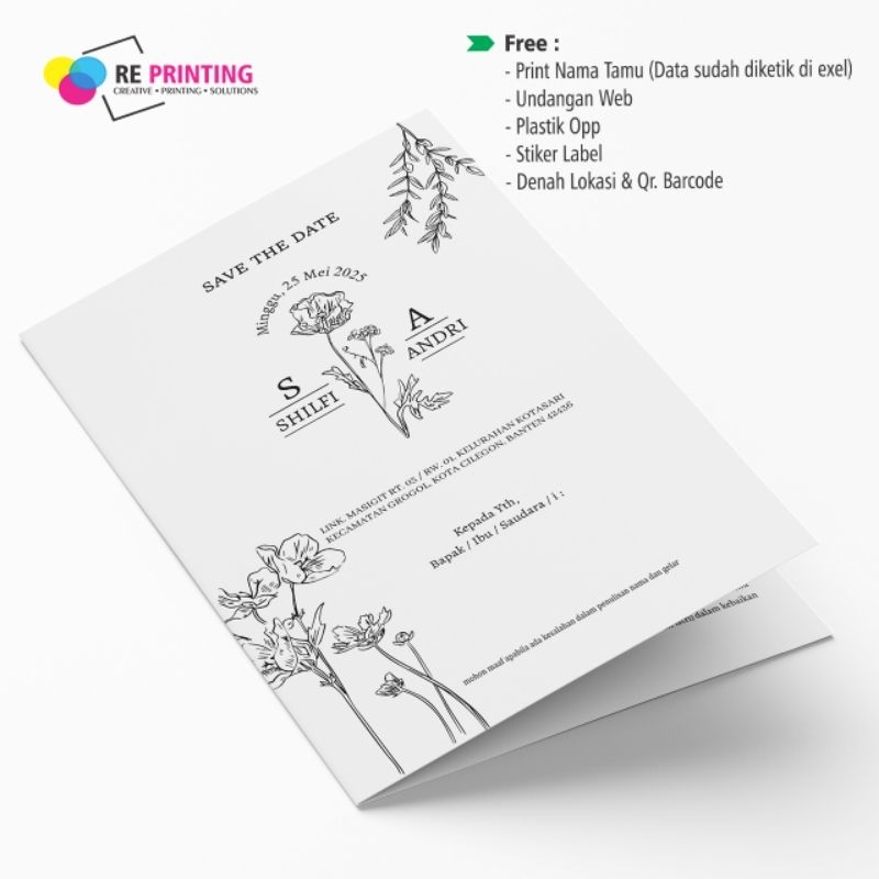 คําเชิญแต่งงานสุดพิเศษ BW RHA2