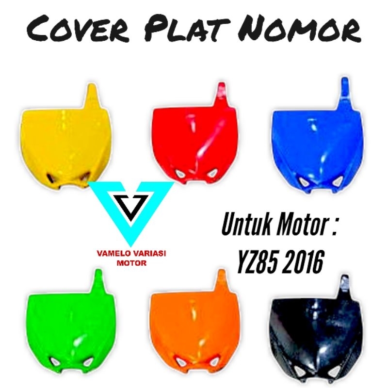 YZ85 2016 ใหม่ ฝาครอบป้ายทะเบียน Acerbis YZ85 2016 บอร์ดป้ายทะเบียน