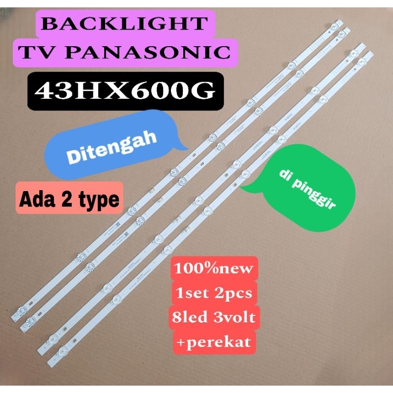 LED BACKLIGHT BL TV PANASONIC TH-43HX600G 43HX600